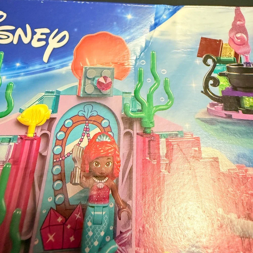 LEGO Disney Ariel's Crystal Cavern Kids 141pc Multi NEW 43254 Mermaid Set